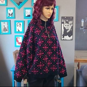 Awesome VTG Snowflake Sweater